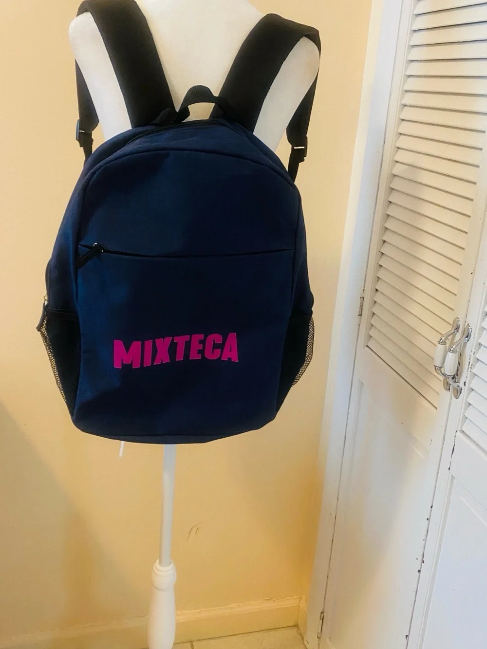 Mixteca brand new navy blue backpack